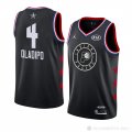 Camiseta Victor Oladipo #4 All Star 2019 Indiana Pacers Negro