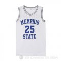 Camiseta Memphis Hardaway #25 Pelicula Blanco