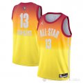 Camiseta Bam Adebayo #13 All Star 2023 Miami Heat Naranja