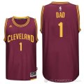 Camiseta Dad #1 Cleveland Cavaliers Dia del Padre Rojo