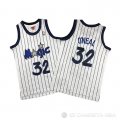 Camiseta Shaquille O'Neal #32 Orlando Magic Nino Mitchell & Ness 1993-94 Blanco