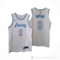 Camiseta Kobe Bryant #8 Los Angeles Lakers Ciudad Autentico 2020-21 Blanco