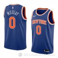 Camiseta Emmanuel Mudiay #0 New York Knicks Icon 2018 Azul