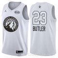 Camiseta Jimmy Butler #23 All Star 2018 Timberwolves Blanco