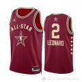 Camiseta Kawhi Leonard #2 All Star 2024 Los Angeles Clippers Rojo