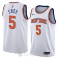 Camiseta Kevin Knox #5 New York Knicks Statement 2018 Blanco